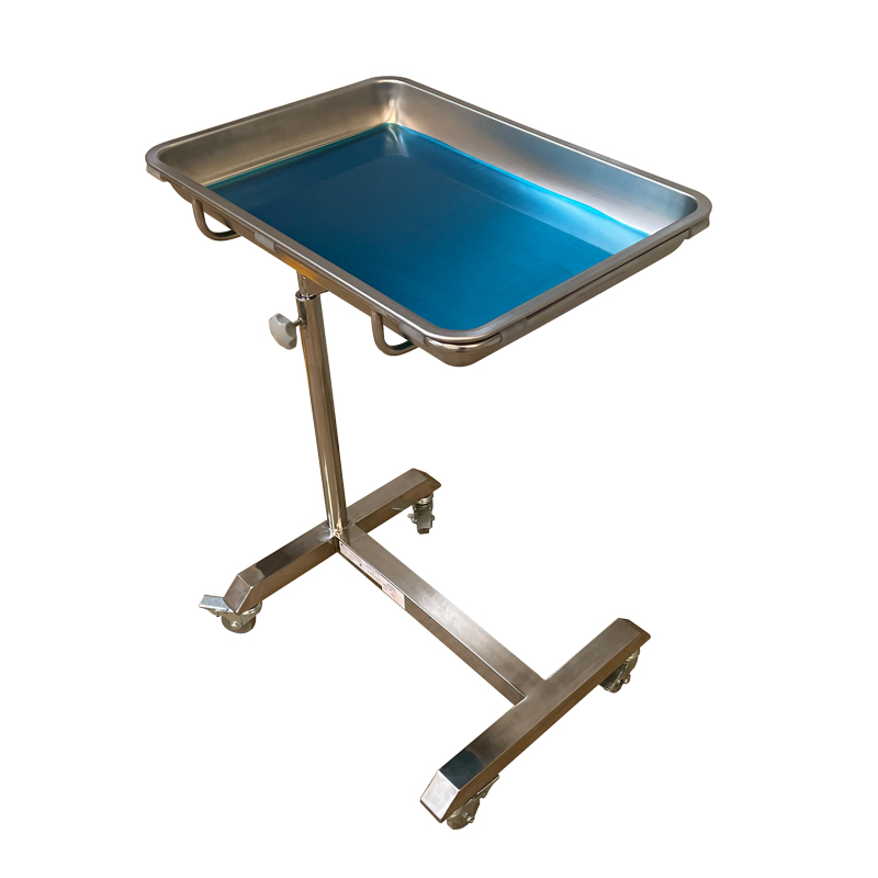 Healthcare 304 Stainless Steel Medical Patient Surgical Stands Instrument Mayo Trolley