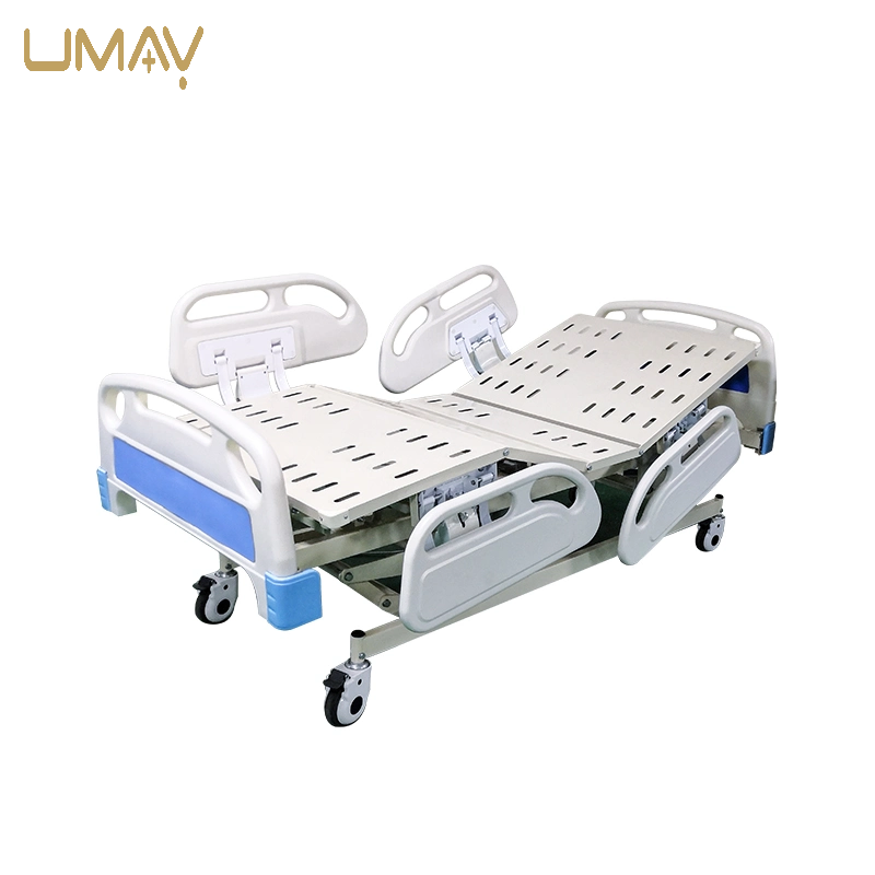 Smart Adjustable Medical Hospital Bed Electric Patient Bed with Mattress for Optimal Patient Care and Recovery