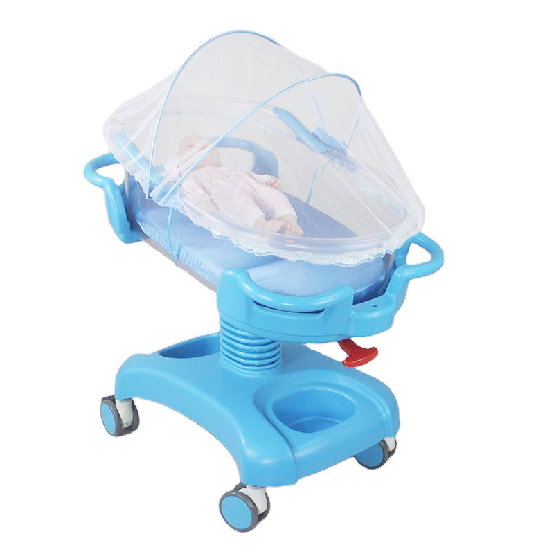 Hospital New Born Baby Bed ABS Tilting Crib Pediatric Neonatal Adjustable Baby Bed for Hospital