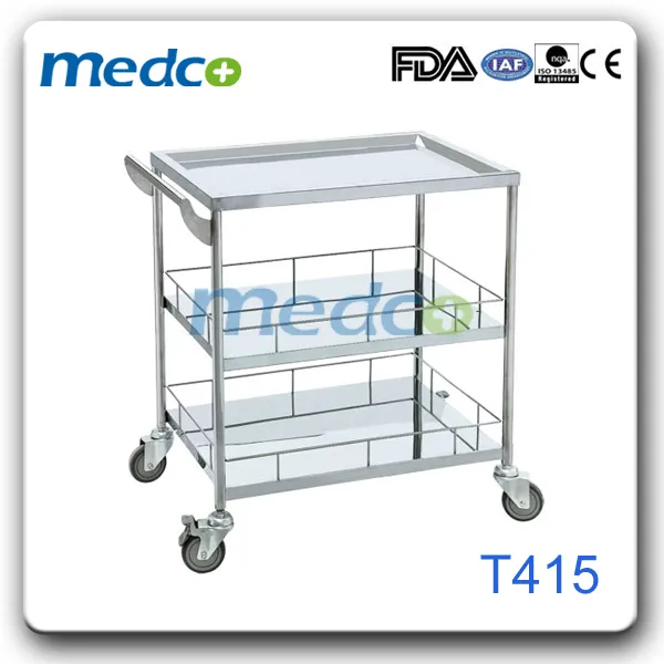 Stainless Steel Medical Cart