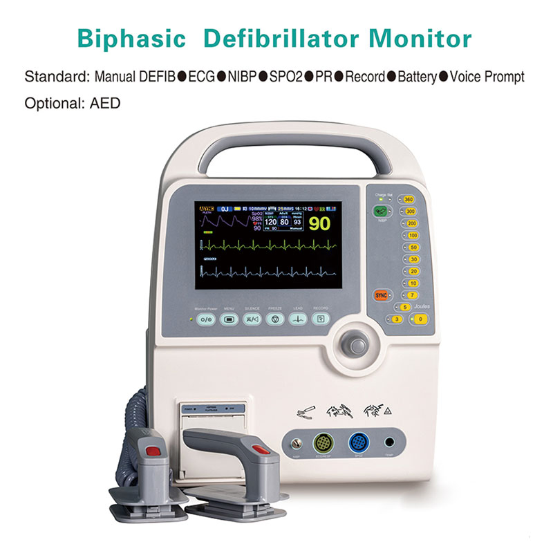 Medical Aed Portable Biphasic Defibrillator