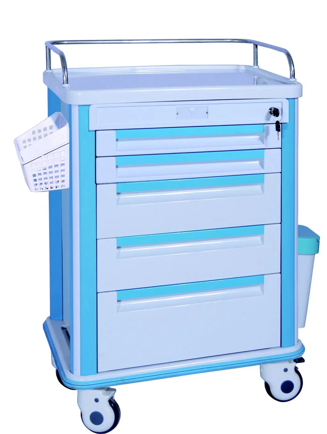 Multi-Function Hospital Emergency Medical Trolley 2