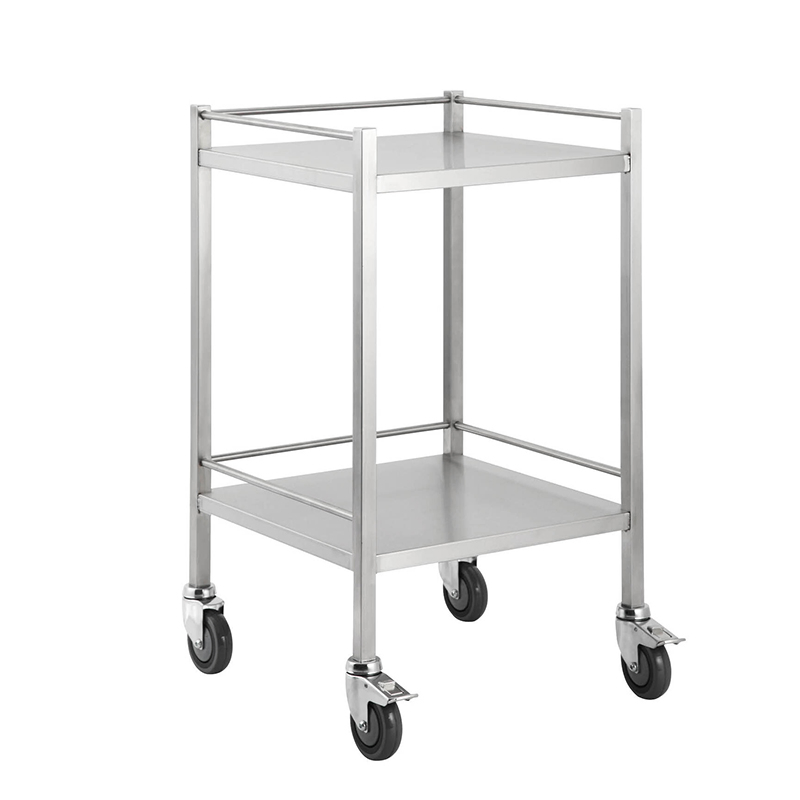 Industrial Reasonable Price Convenient Installation Clean Sterile Hospital Medical Surgical Equipment Small Stainless Steel Instrument Trolley