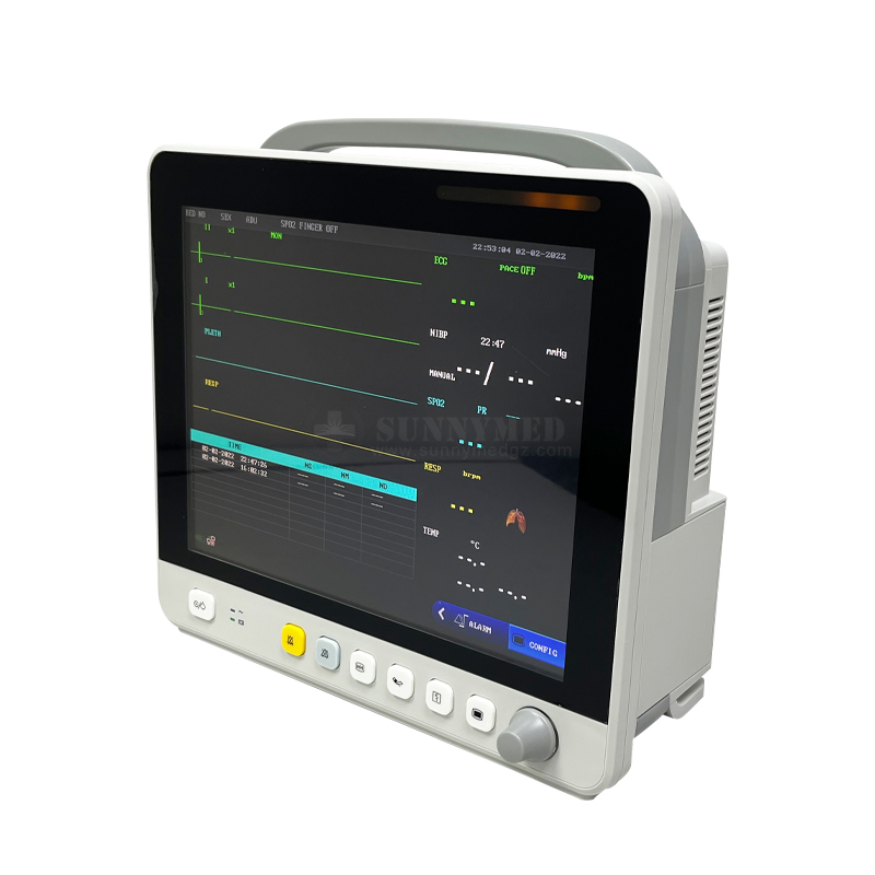 Sy-C050 ICU Multi Parameter Etco2 Vital Signs Monitor
