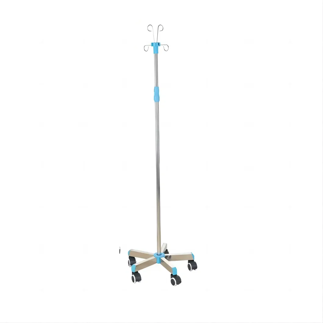 Medical IV Pole Drip Stand 6