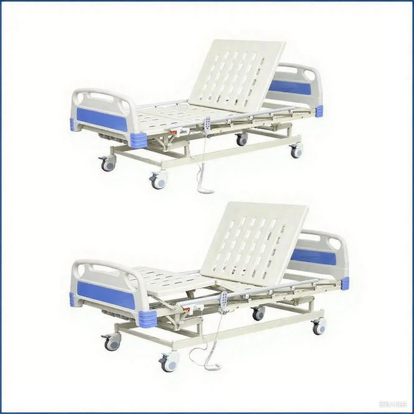 5 Function Electric Medical Bed Lifting Rest Angle Arc Patient Hospital Bed