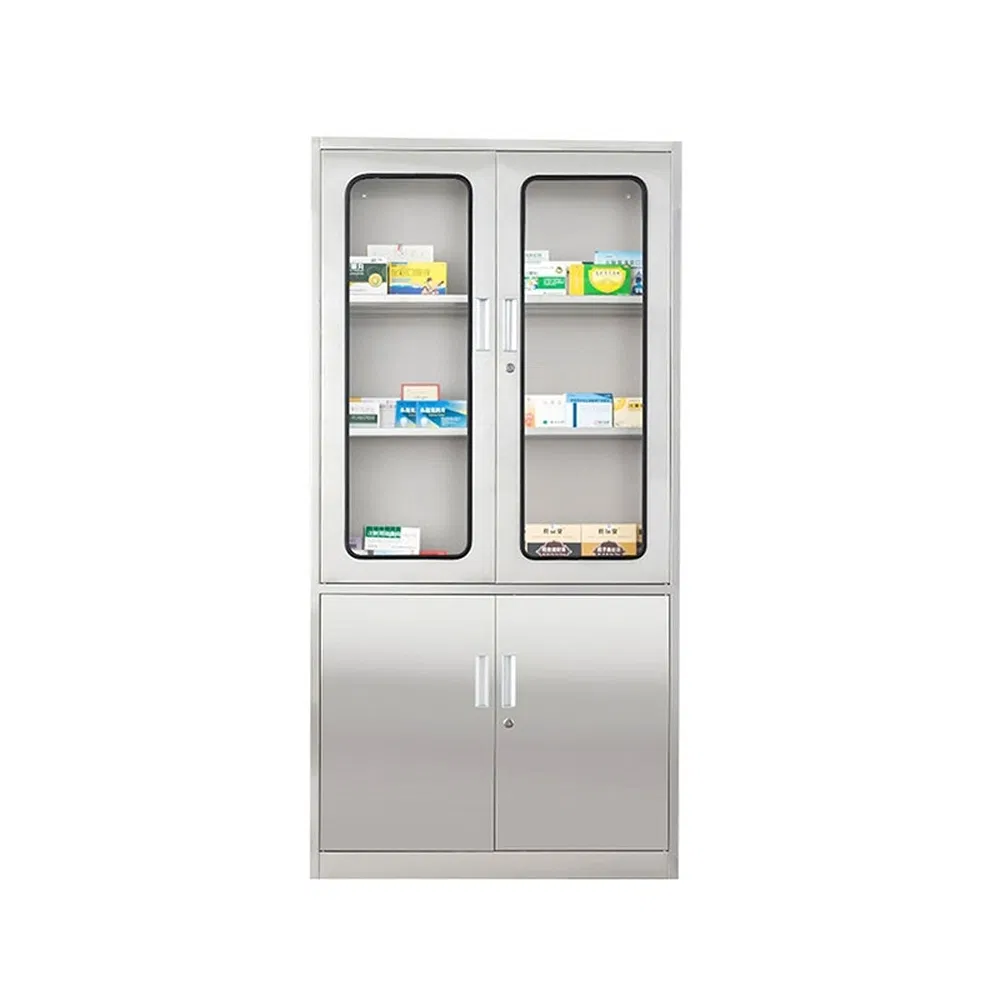 Professional Stainless Steel Ral Color Medicine Medical Storage Cabinets for Hospital Pharmacy