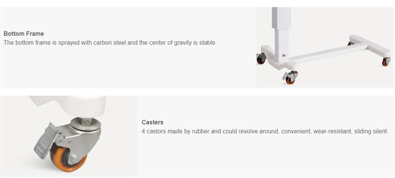 Medical Overbed Table View 2