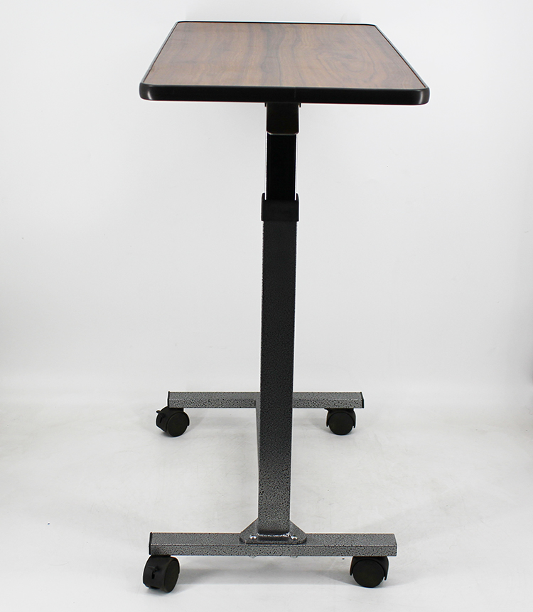 Hospital Furniture Hospital Bedside Table Wooden Overbed Table
