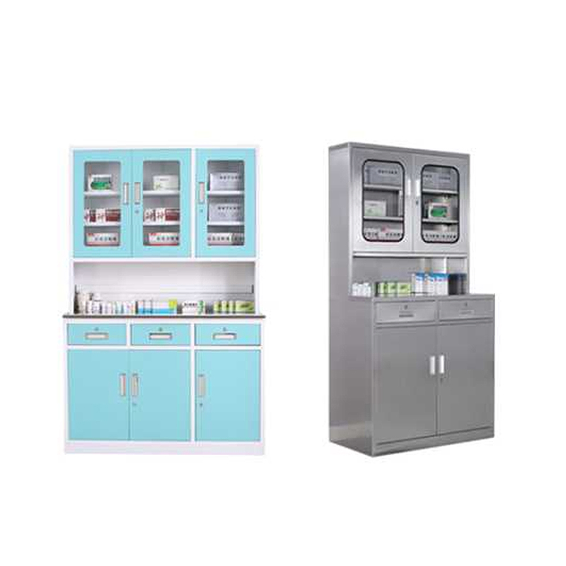 Modern Hospital Furniture Medical Cabinet Multi-Function Storage Stainless Steel Medical Cabinet