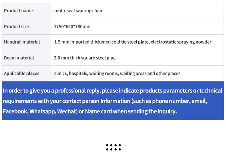 Waiting Chair View 5
