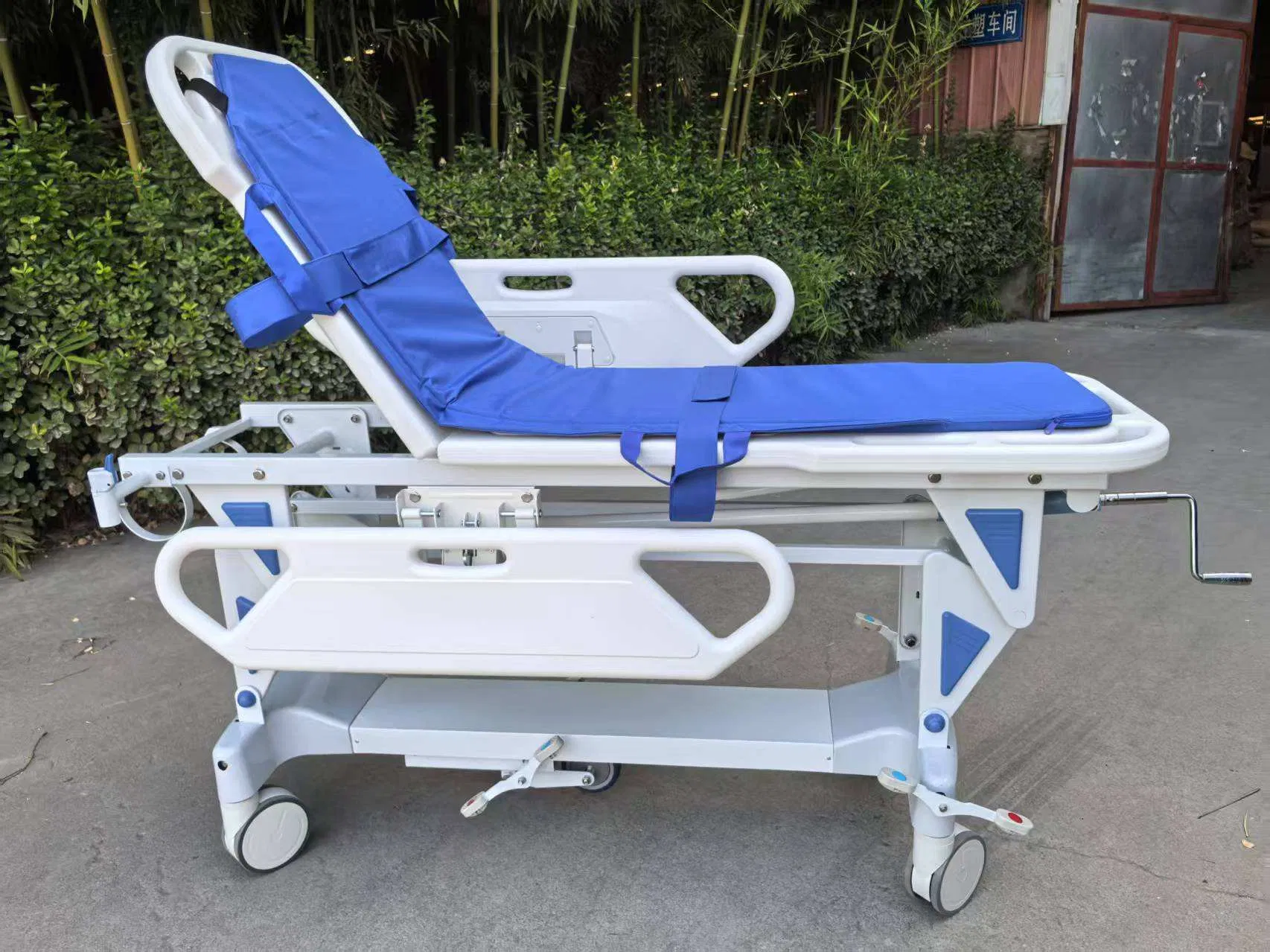 Factory Wholesale Medical Transport Stretcher Transfer Trolley Hospital Bed