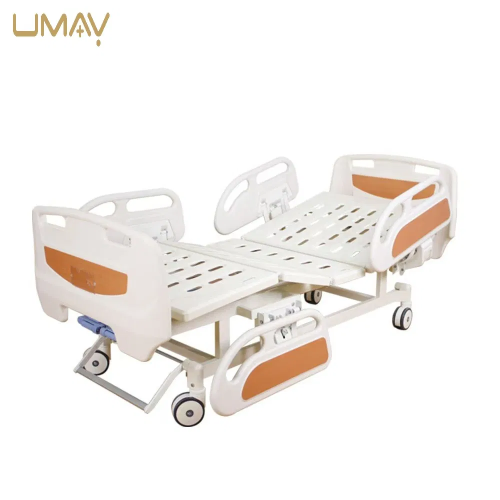 Smart Adjustable Medical Hospital Bed Electric Patient Bed with Mattress for Optimal Patient Care and Recovery