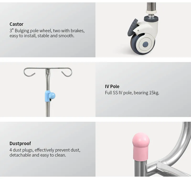 Hospital Baby Crib Detail 2
