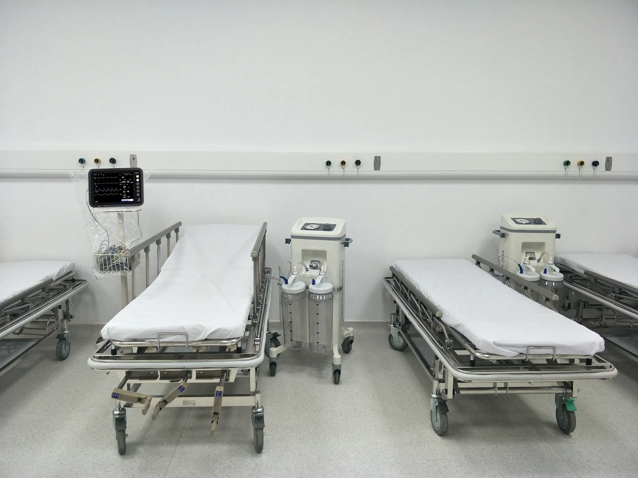 Portable Cardiac Monitor ECG Multiparameter Portable Vital Signs Monitor Cardioc Patient Monitor with Etco2 IBP