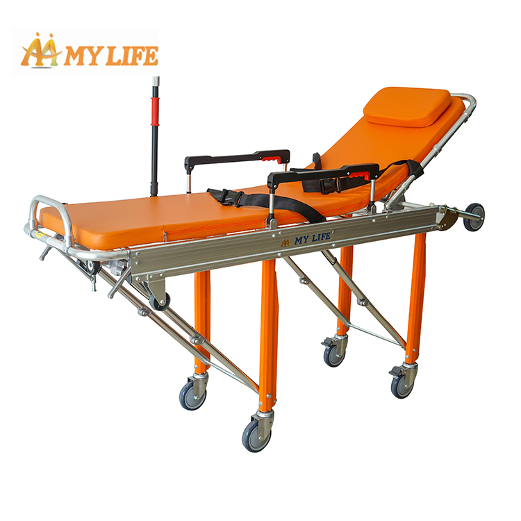 Hydraulic Ambulance Stretcher Trolley (TD01013-A)