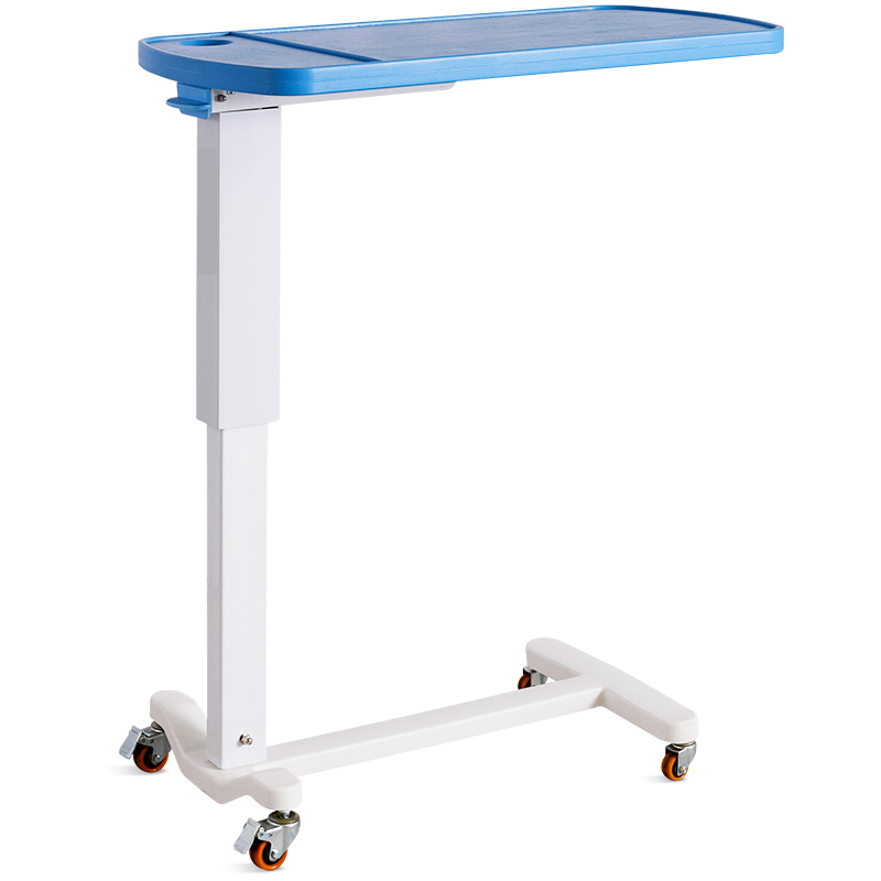 Nwh046-2 Customizable Mobile Portable ABS Medical Dining Overbed Table for Patient