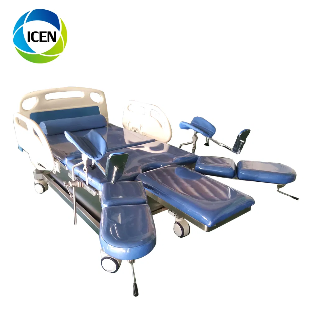 in-T502-C Hospital Electric Delivery Bed Price Medical Obstetric Table for Woman Birthing
