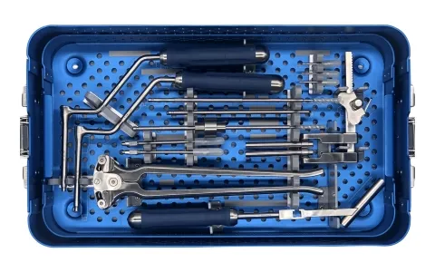 Cervical plate instruments set