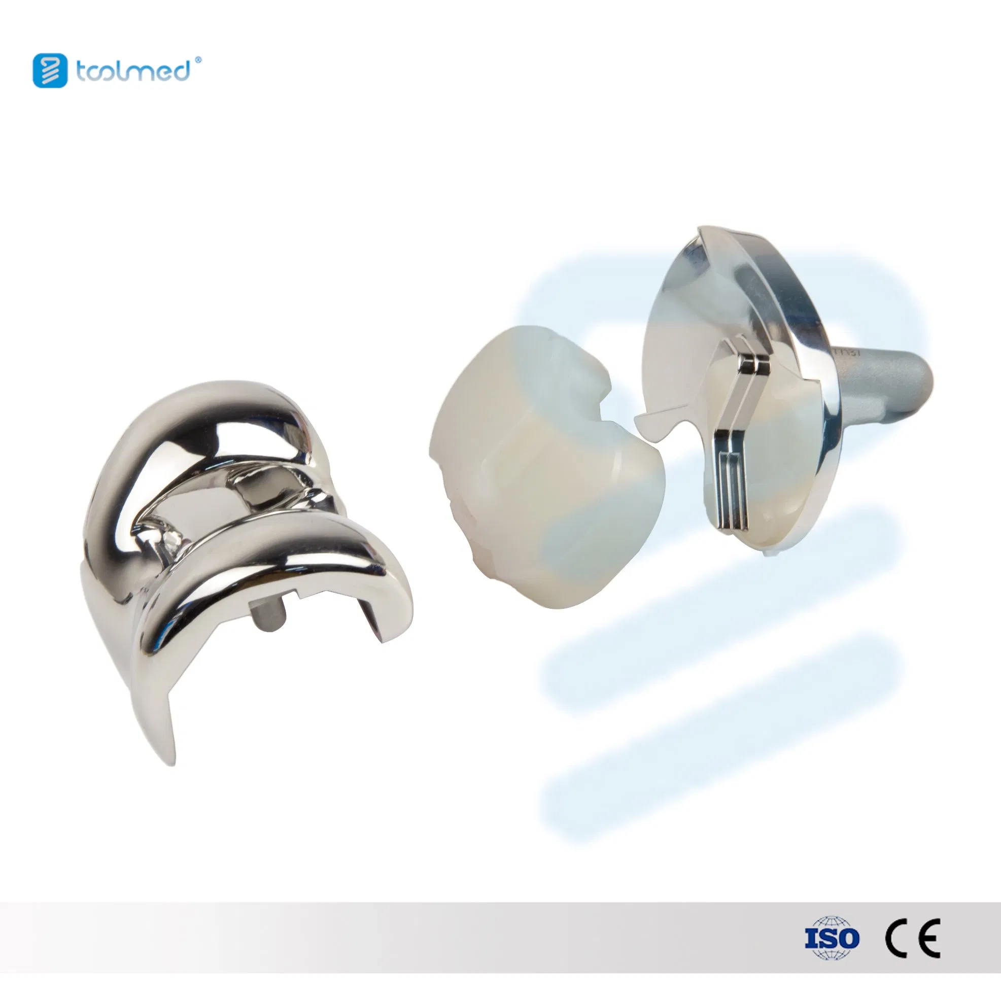 Total Hip Replacement Prosthesis Corail Femoral Stem, Artificial Hip Joint System Titanium Hip Joint Prosthesis Implant