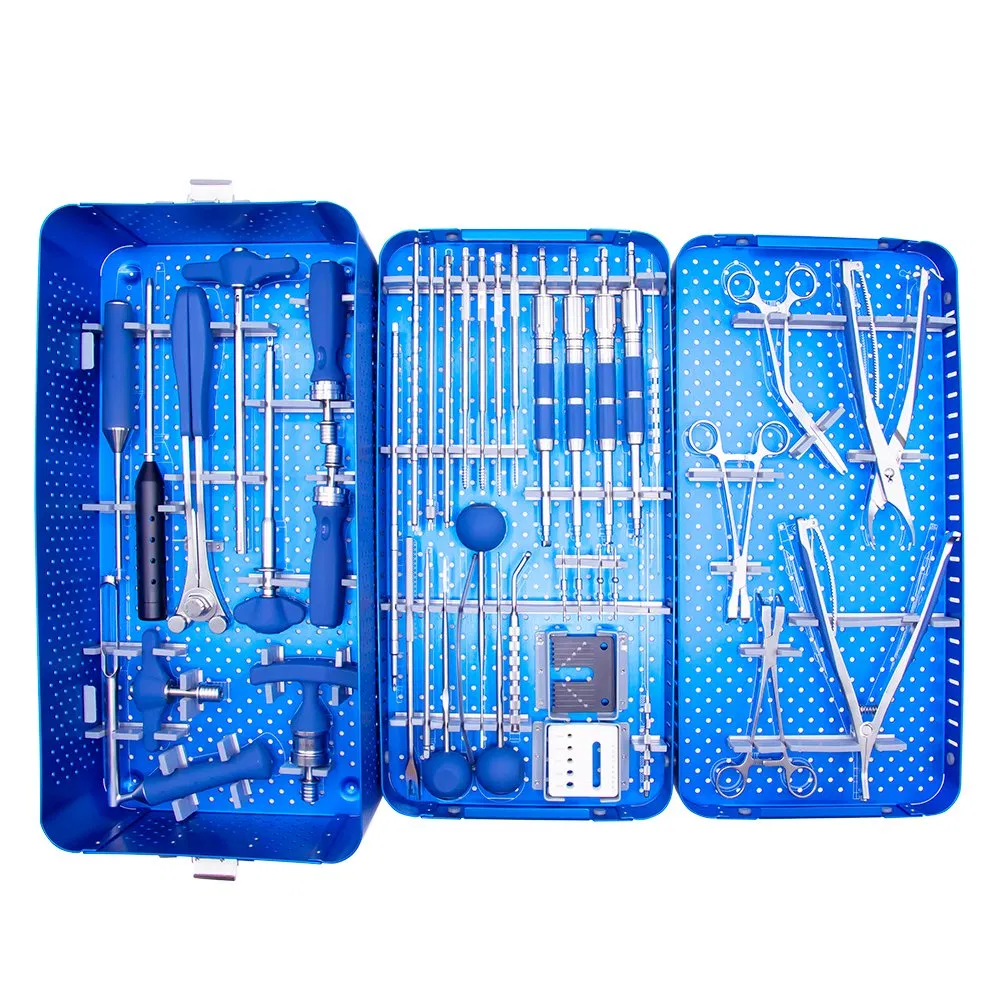 Quality Assured 5.5mm Spinal Pedicle Screw Instrument Set for Orthopedic Surgery