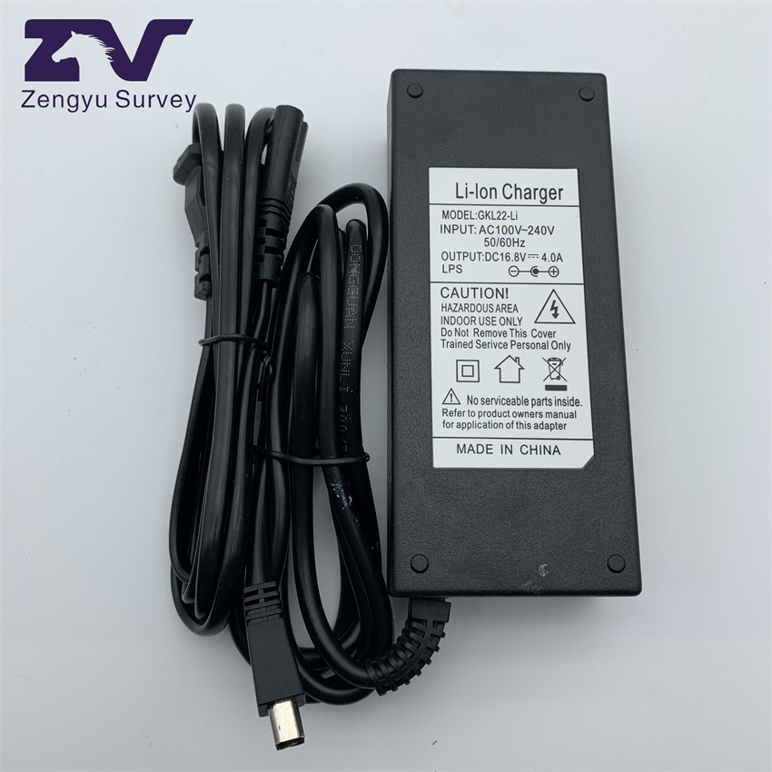 Zengyu New Replacement Gkl22 Charger for Lai Ka Geb70 Geb77 Geb187 Geb171 Total Station Battery Charging
