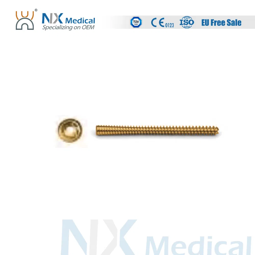 Nx Medical Trauma Cannulated Conical Headless Compression Screw - II for Bone Fixation