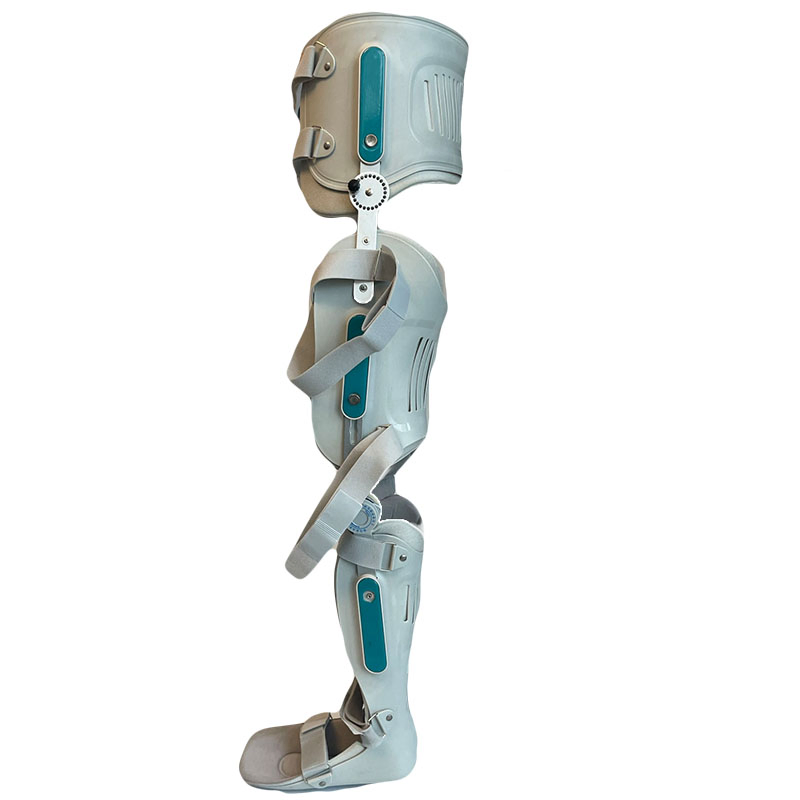 Single Leg Adjustable Hip Knee Ankle Foot Fixator