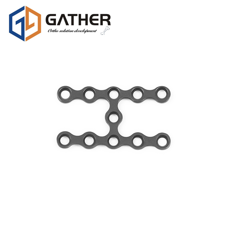 Plastic Cosmetic Surgery Large H-Shaped Plate Orthopedic Maxillofacial Implant