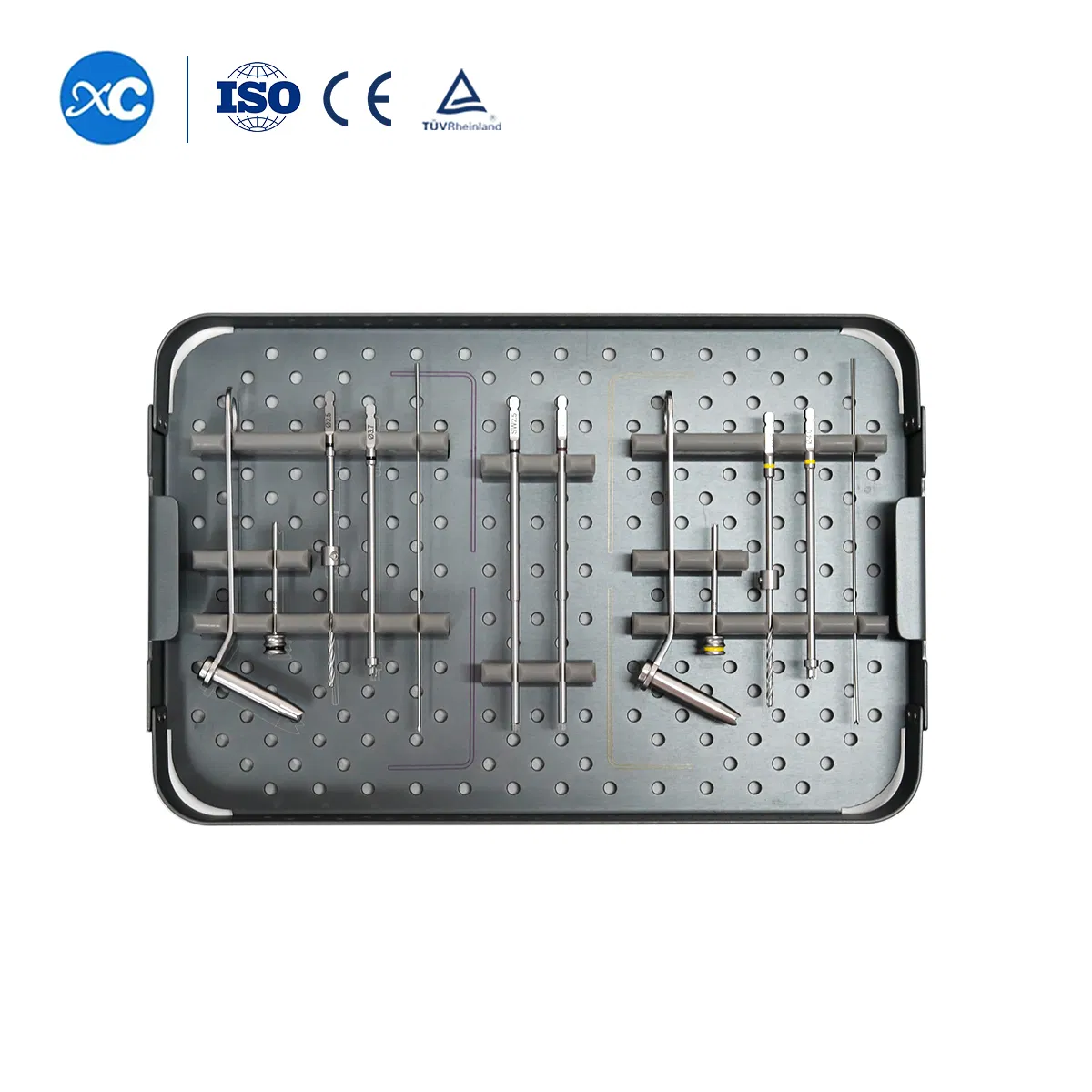 1.5/2.0/2.4 Titanium Herbert Cannulated Screw Orthopedic Surgical Instrument Set