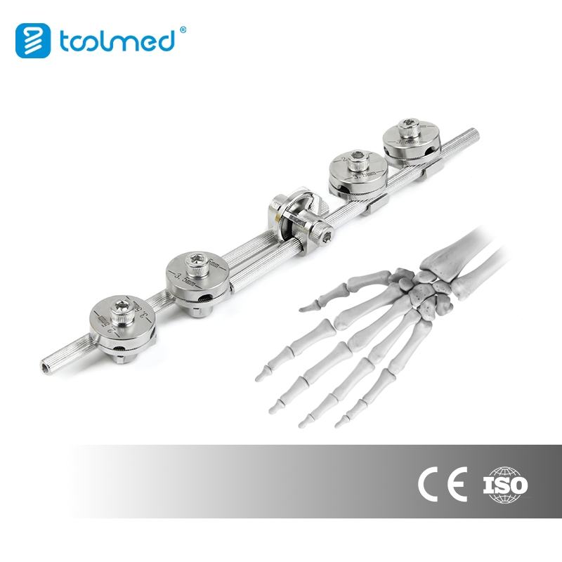 External Fixator Medical Implants External Fixation Orthopedic Custom Wrist Joint Fixator