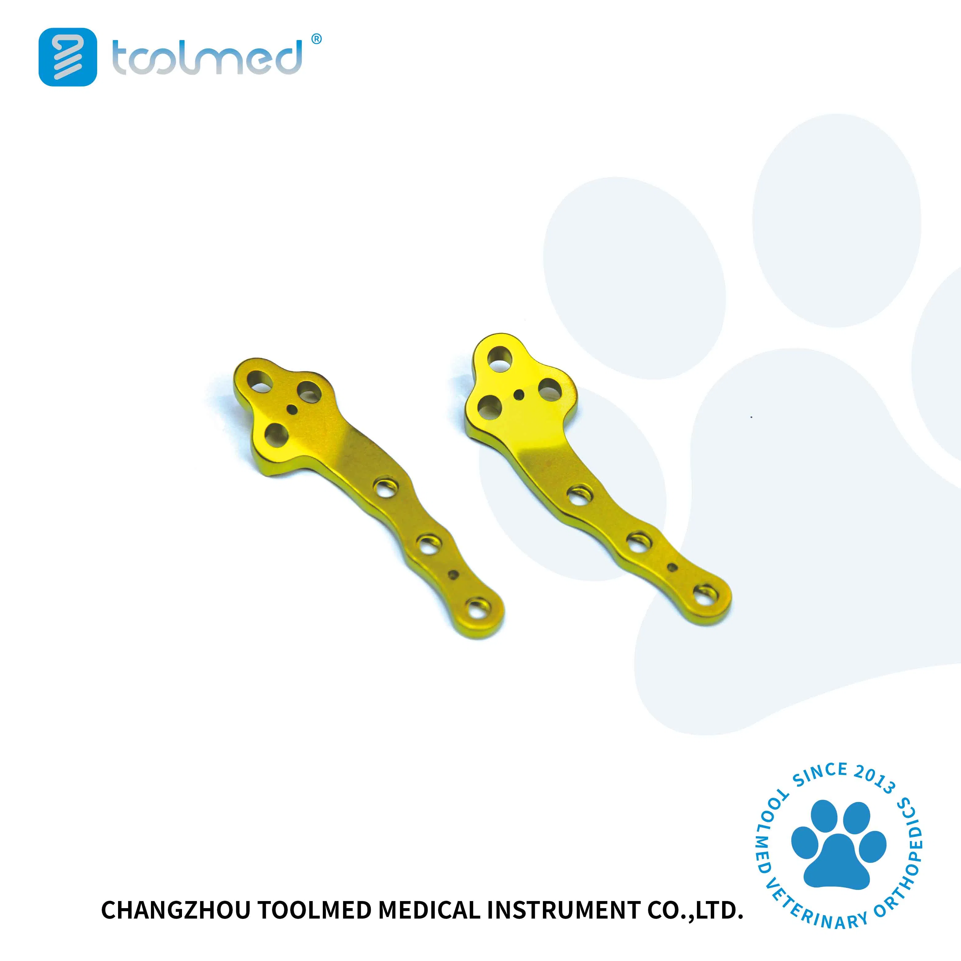Veterinary Orthopedic Instruments Trauma Kit S M L Type Tplo Bone Locking Screw &amp; Plate Instrument Set for Animal Surgery