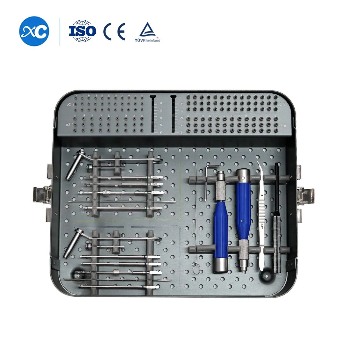 1.5/2.0/2.4 Titanium Herbert Cannulated Screw Orthopedic Surgical Instrument Set