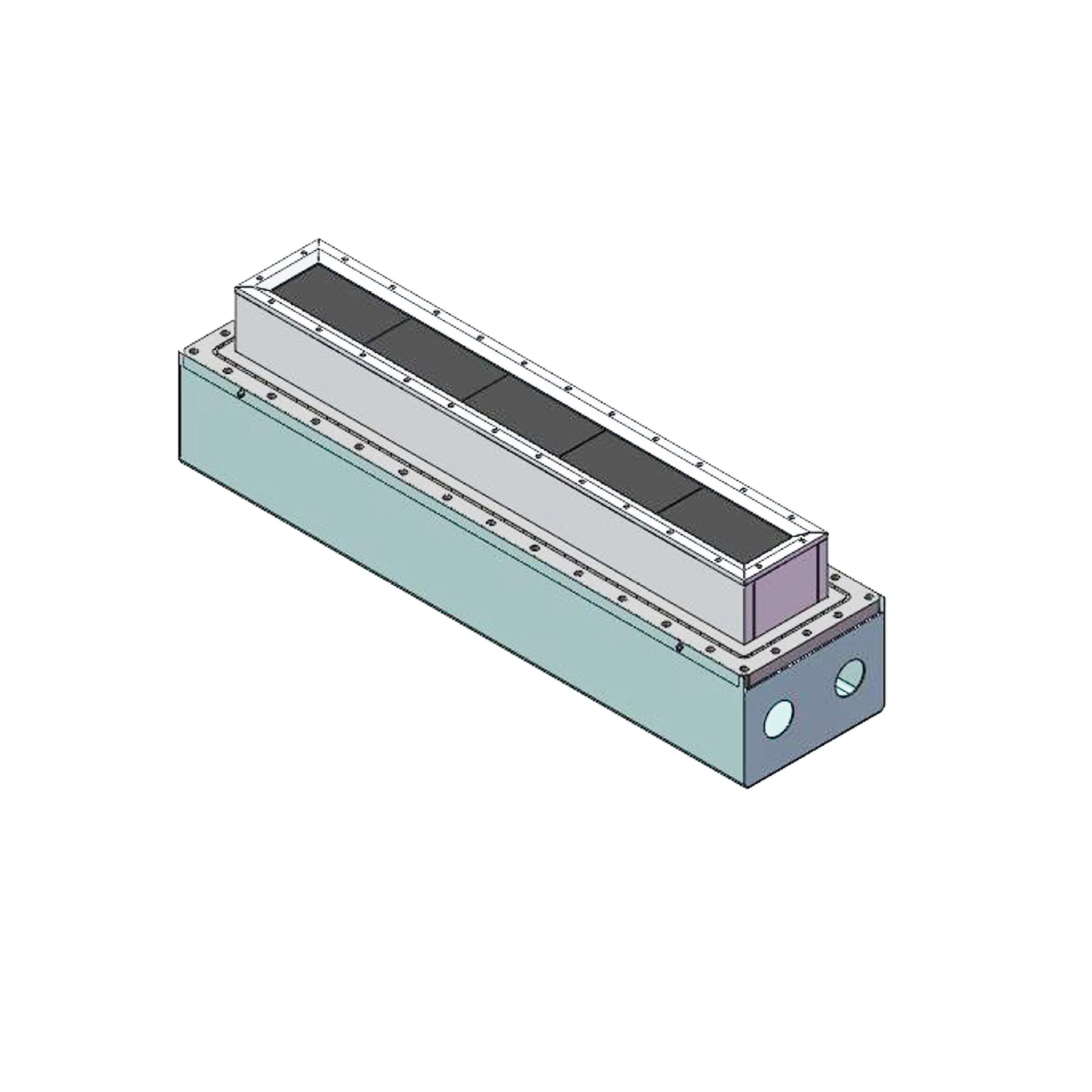 Endblock for Vacuum Magnetron Sputtering Coating System Vacuum Plating