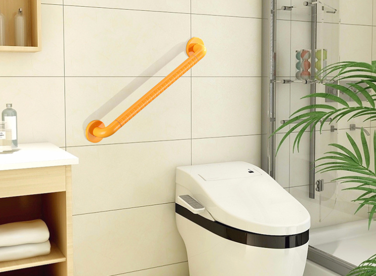 Wall Mounted Non-Slip Nylon ABS Safety Support Elderly Bath Grab Bars