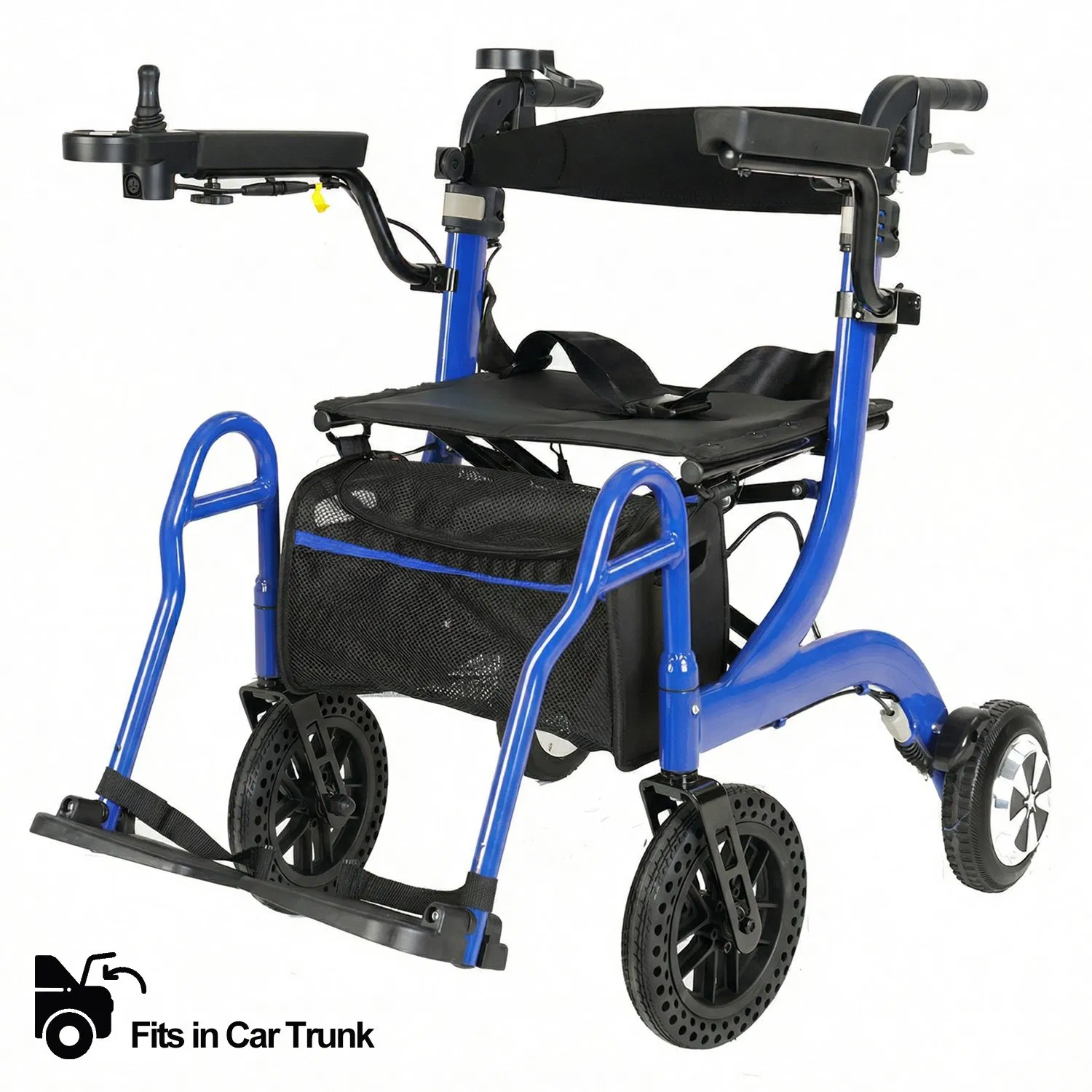 3 in 1 Electric Rollator Walker Wheelchair Powered Assist Design