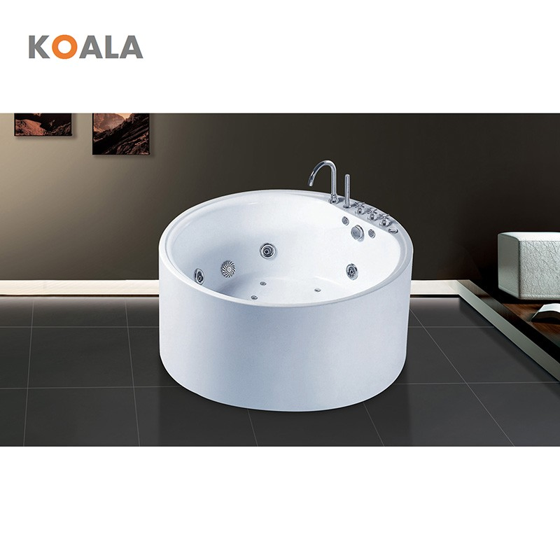 High Quality Modern Design Walk-in Free Standing Massage Soaking Bathtub Popular for Bathroom
