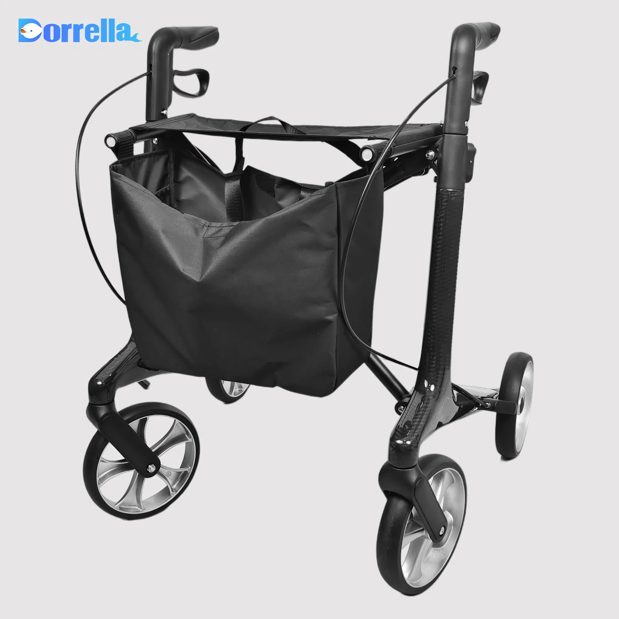 Factory Direct Sales Wholesale Orthopedic Medical Supplies Adjustable Walkers &amp; Rollators with Wheels Lightweight Walking Aids for Disable