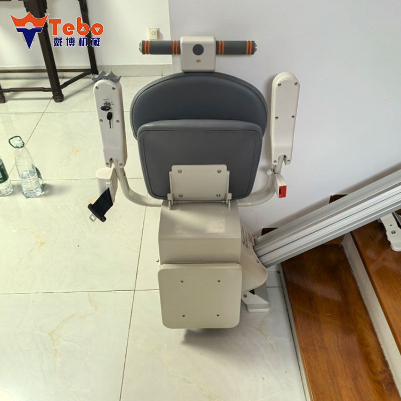 Portable Comfortable Home Mini Residential Elevator Type Electric Straight Rail Stair Lift