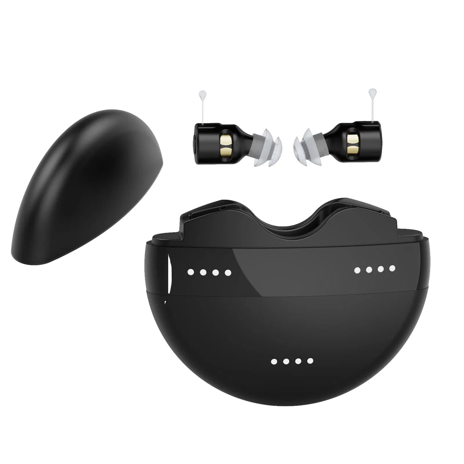 2024 New Product Ideas Ear Aids for Seniors Invisible Mini Rechargeable Cic Digital OTC Hearing Aid