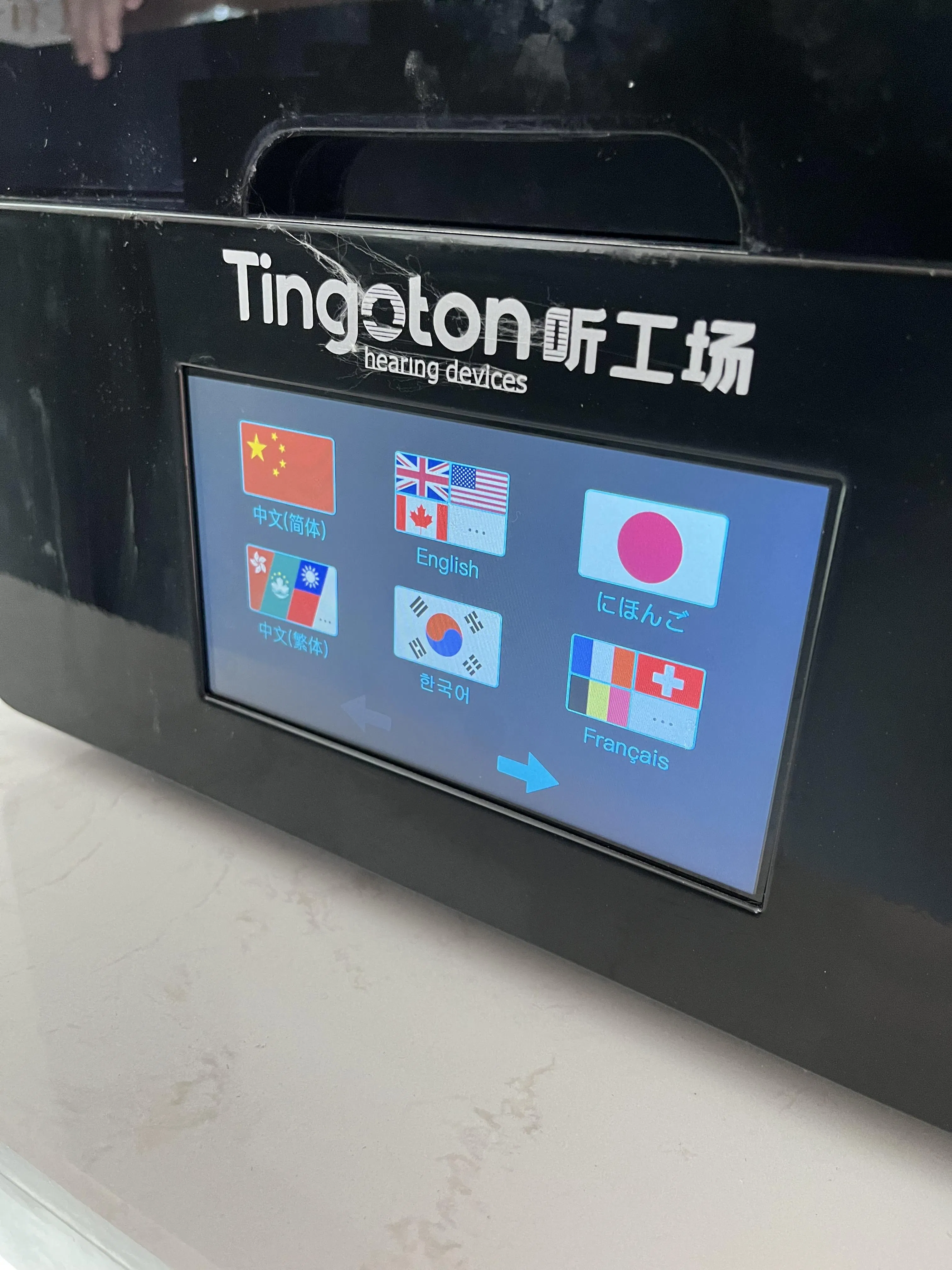 New Product 3D Printer Machine with Resin Material for Dental Earmold Hearing Aid Customize