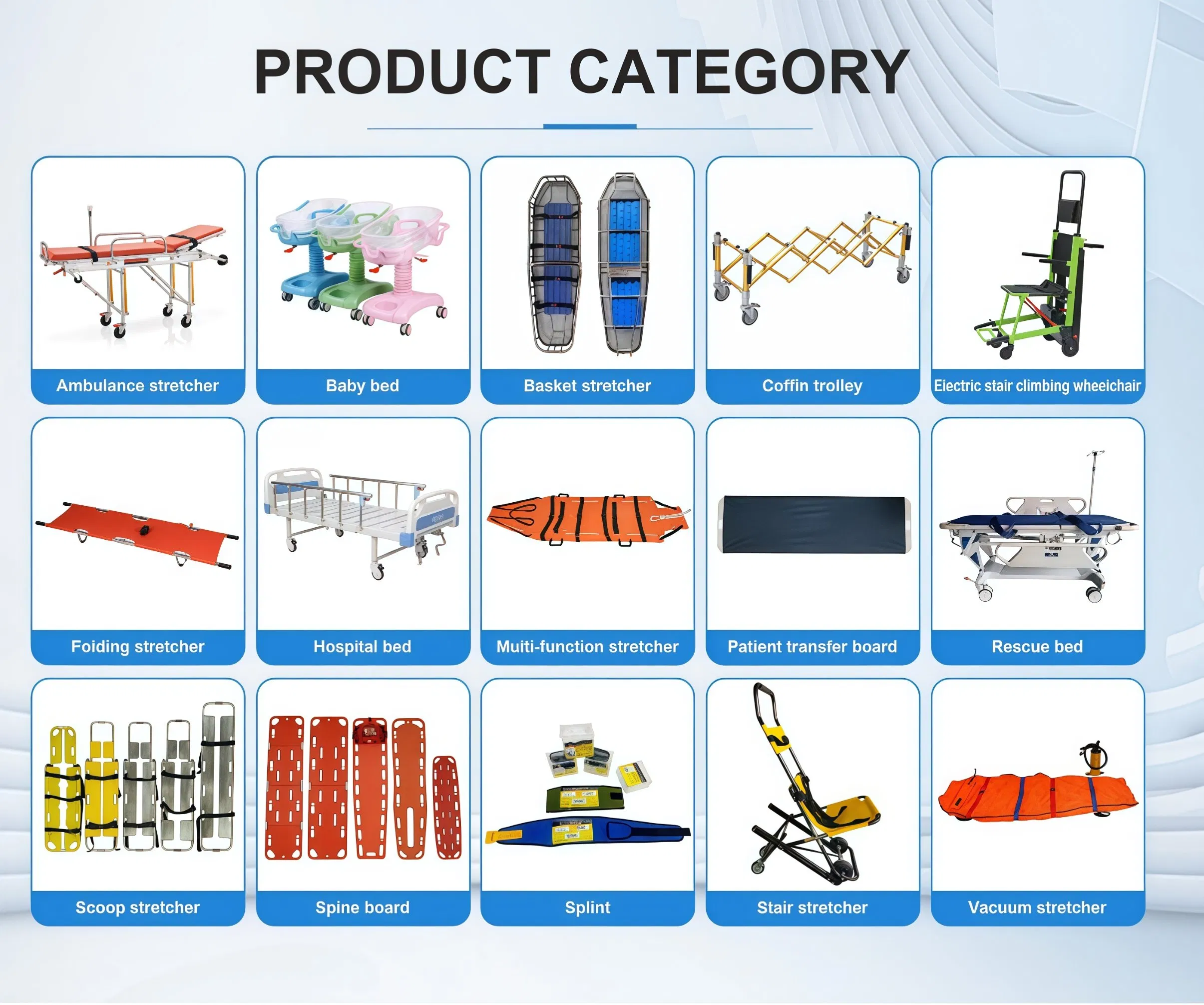 China Made Portable Stair Climber Trolley Powered Stair Climbing Wheelchair Lift Disabled Stair Climber Rehabilitation Therapy Supply