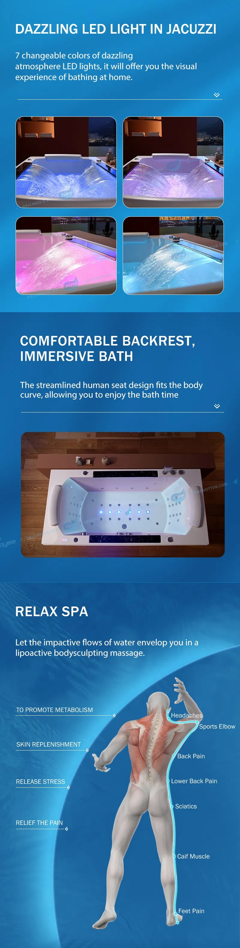 Massage SPA Bathtub View 2