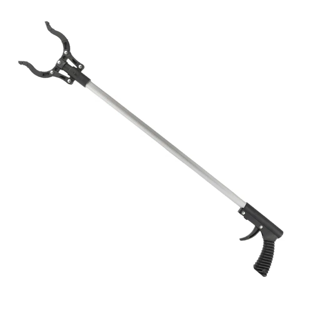 Rotating Long Reach Pickers Trash Picker Leaf Grabber for Disabled &amp; Elderly
