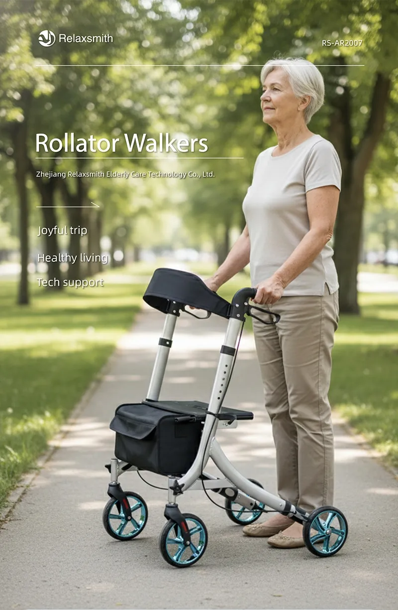 Aluminum Outdoor Rollator