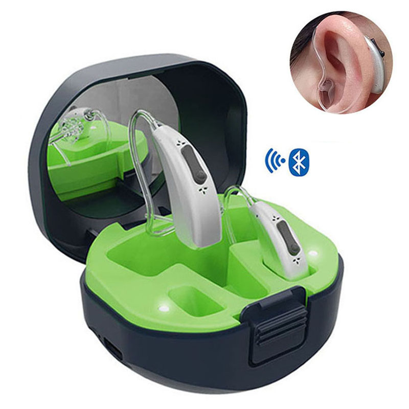 Free Sample Rechargeable Hearing Aid Behind The Ear Audio Service Manufacturing Bte Digital Hearing Aids Bluetooth