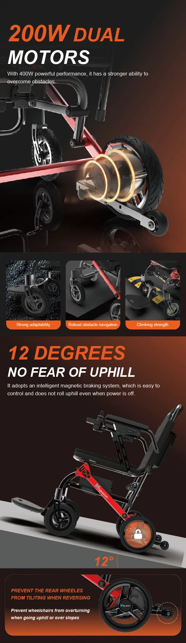 Foldable Electric Wheelchair