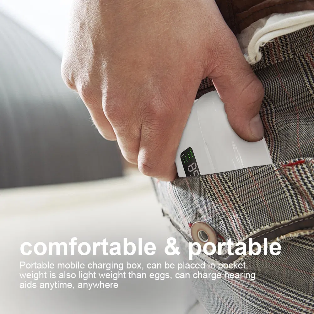 Free Sample Cic Rechargeable Hearing Aid Amplifier for Deafness Seniors