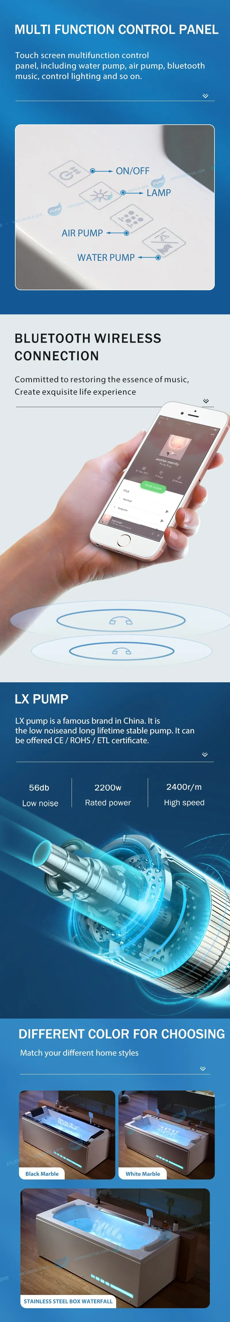 Massage SPA Bathtub View 4