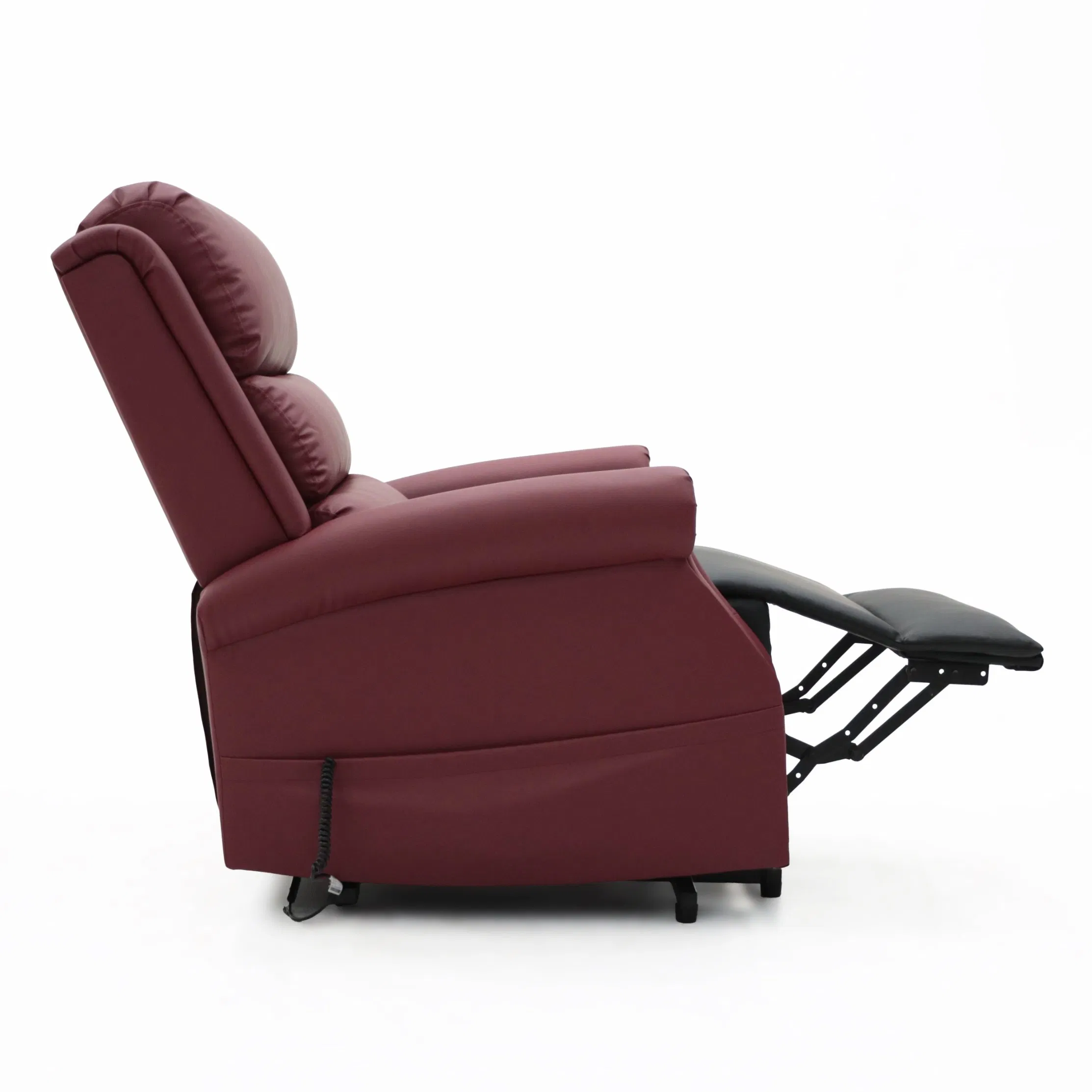 Geeksofa 9250 Single Motor Power Electric Medical Lift Riser Recliner with Good Leather for The Elderly